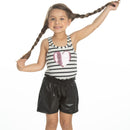 Conjunto verão coração elegante 4-6-8-10