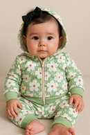 Conjunto Moletom Flores P-M-G