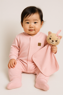 Macacão com Naninha Rosa RN-P-M-G