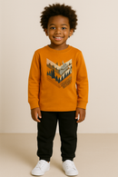 Conjunto Moletom Floresta 4-6-8