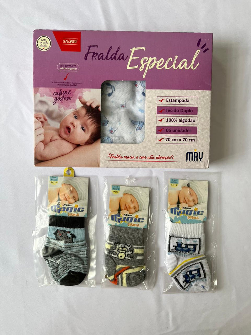 Kit enxoval premium masculino