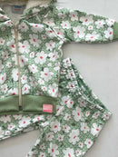 Conjunto Moletom Flores P-M-G