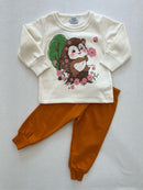 Conjunto Moletom Floresta P-M-G