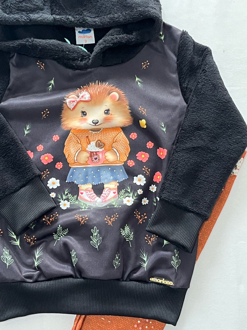 Conjunto Moletom Floresta 1-2-3