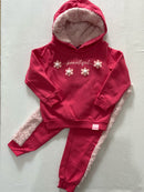 Conjunto Moletom Flores 1-2-3