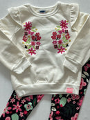Conjunto Moletom Jardim 1-2-3