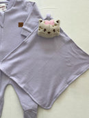 Macacão com Naninha Lilás RN-P-M-G