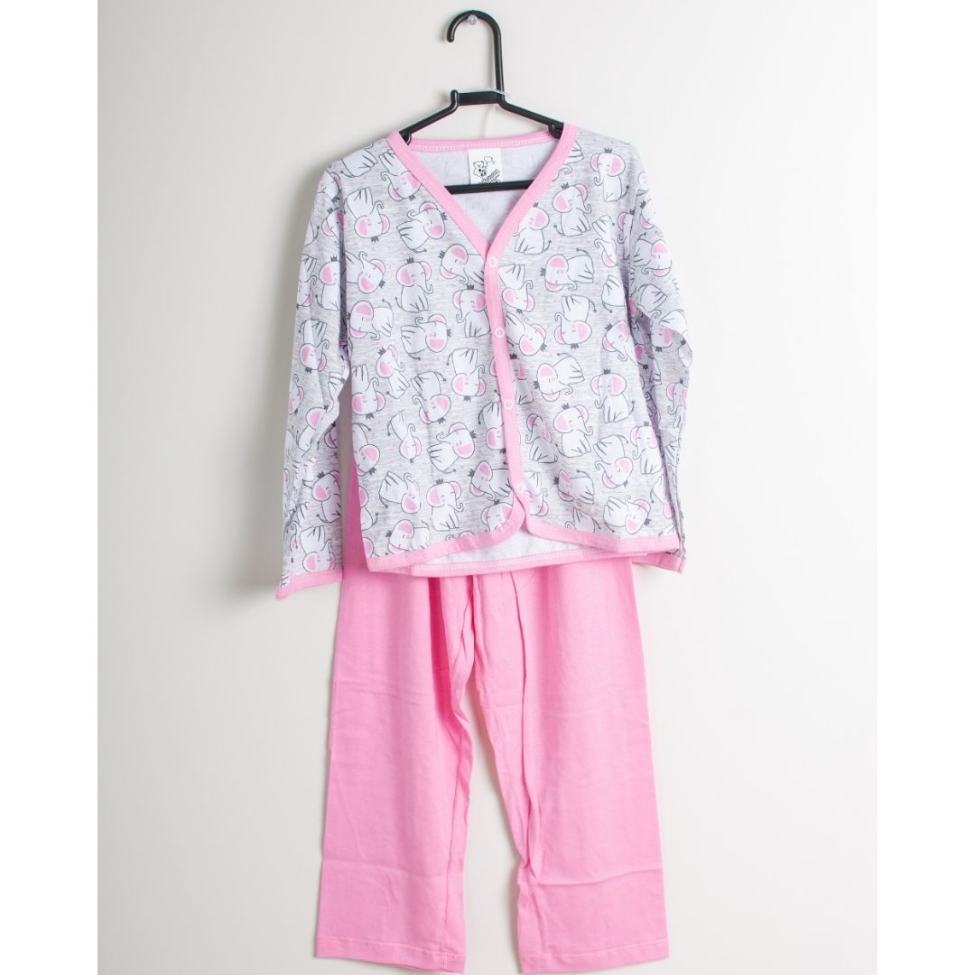 Pijama manga longa infantil 4-6-8