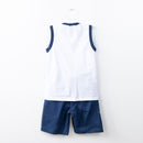 Conjunto verão regata fone 4-6-8