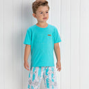 Conjunto verão floral P-M-G