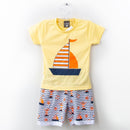 Conjunto verão barco 1-2-3