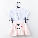 Conjunto verão bebê pandinha P-M-G