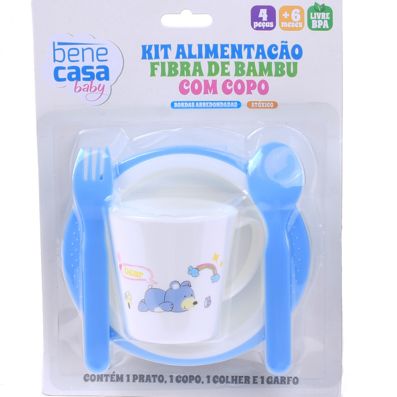 Kit alimentação com copo